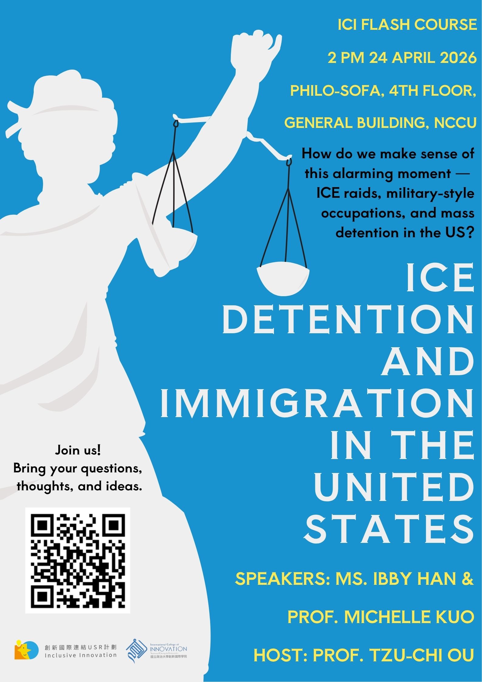 【移民快閃課程 ICE Detention and Immigration in US 】